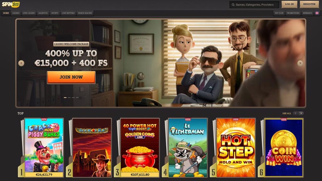 beste online casino zonder cruks van 2026 spinboss